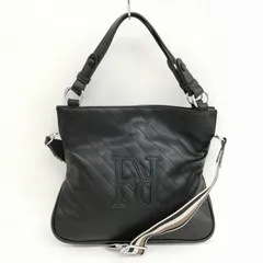 フィラノ FIRANO 2WAY トートバッグ ショルダーバッグ ブラック 美品