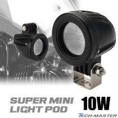 バイク フォグランプ サブライト 補助灯 LED ワークライト 作業灯 10W CREE社製 小型 補助灯 防水 PZ131