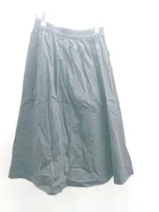 ◇ Θ chocol raffine robe バックウエストゴム ロング フレア スカート サイズ F ブラック レディース E  【1411280043288】