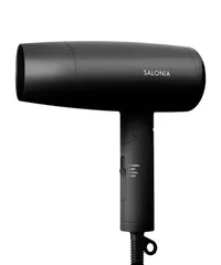 SALONIA サロニア スピーディーイオン ドライヤー 大風量 速乾 軽量 マイナスイオン ヘアドライヤー SL-013AB ブラック