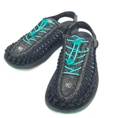【物流センター】 中古 KEEN | キーン サンダル atmos UNEEK 1027438 ブラック 27.5cm 【127】