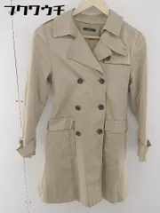 ◇ ◎ URBAN RESEARCH ROSSO ロッソ ウエストリボン付き 長袖 コート サイズS ベージュ系 レディース 【中古】 【1105200008906】