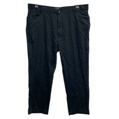 Polo Ralph Lauren スラックスパンツ W42 ブラック ポロラルフローレン ジップアップ ビッグサイズ ボトムス 古着卸 アメリカ仕入 2505-421