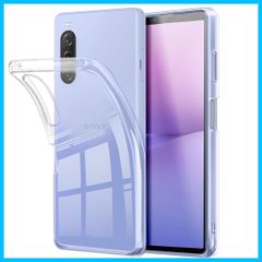 【人気商品】軽量 クリア 薄型 スマホケース 耐衝撃 スリム カバー TPU SOG11 薄型 SO-52D 擦り傷防止 黄変防止 透明 ストラップホール付き ケース Sony V エクスペリア10 V 10 ケース Xperia 全透明