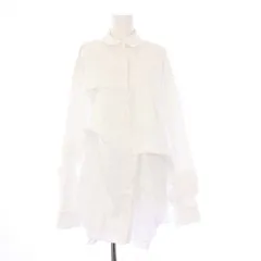 エンフォルド ENFOLD 24AW WRINKLE TUCK SHIRT リンクルタックシャツ  