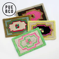 【新品】【1点販売】PUEBCO[プエブコ] MULTI PATTERN MAT [マルチパターンマット カラフル 玄関マット インテリア]