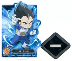 【中古】アクリルスタンド・アクリルパネル ベジータ(ミニ) ACLLECT 「一番くじ ドラゴンボールDAIMA」 J賞