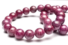 ミャンマー産◇勝利の石 ルビー　8mm　ブレスレット 1個売り パワーストーン 天然石 _BG5853-8