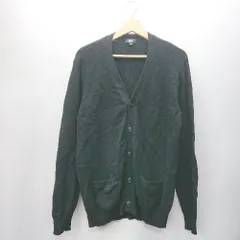 ◇ ⊇ UNIQLO ユニクロ 長袖 ニットカーディガン サイズL ブラック レディース メンズ E  【1409240053361】
