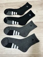 アディダスadidas メンズソックス25〜28cm  4足セット