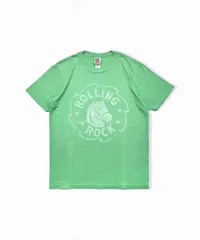 USA製 JUNK FOOD Rolling Rock ロゴ Tee US:S