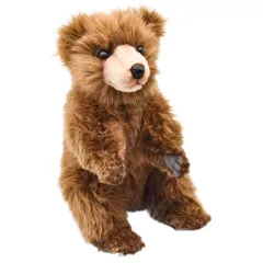 HANSA 子ヒグマ28 5732 小熊 こぐま くま ぬいぐるみ ハンサ クリスマス 誕生日 プレゼント 動物 犬 猫 鳥 うさぎ ペンギン アニマル 置物 人形 フィギュア KOESEN ケーセン 大きい マスコット 実物大 大型 BH5732