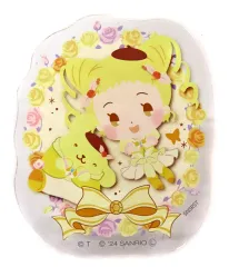 【中古】バッジ・ビンズ キュアレモネード×ポムポムプリン 「アクリルクリップバッジコレクション Yes!プリキュア5GoGo!×サンリオキャラクターズ」