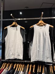 FRUIT OF THE LOOM(フルーツオブザルーム）×NUMBER（N)INE（ナンバーナイン）2PACKタンクトップ　ホワイト、ブラック　80754100