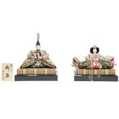 美品】特製 京都華英作 極上金彩 三五親王御ひな人形 - メルカリ