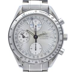 OMEGA オメガ スピードマスターデイト トリプルカレンダー メンズ 腕時計 自動巻き SS 　クロノグラフ 高級ブランド 【中古】 【送料無料】 【3ヶ月保証】 【本物保証】 【ラッピング可】