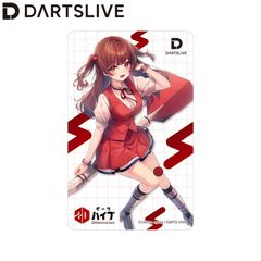 ☆812ガールズ ダーツライブカード 鐘ヶ崎 きざみVer. (ハイブガールズ