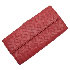 ボッテガヴェネタ BOTTEGAVENETA  二つ折り長財布 イントレチャート