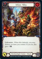 【中古】Flesh and Blood EVO120[C]：(Rainbow Foil)Infuse Alloy (1)