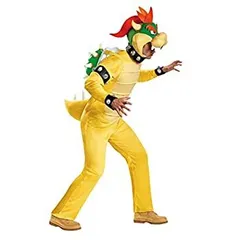 Amazon.co.jp: コスプレ 子供 衣装 男の子 人気 クッパ 大魔王 ハロウィン デラックス コスチューム スーパーマリオ テレビゲーム :  おもちゃ