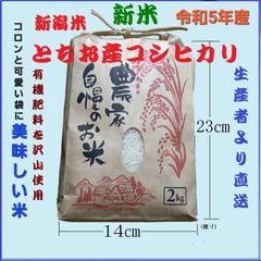 新米】令和5年産 新潟コシヒカリ(長岡市_とちお産_希少)10㎏ 箱込み総