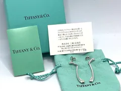 a026 送料無料　Tiffany&Co. ティファニー　ダブル　ティアドロップ　エルサ　ペレッティ　フック　ピアス　シルバー　925
