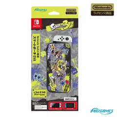 【任天堂ライセンス商品】Nintendo Switch専用スマートポーチEVA スプラトゥーン3 B柄 [スプラトゥーン] [Switch/有機EL]