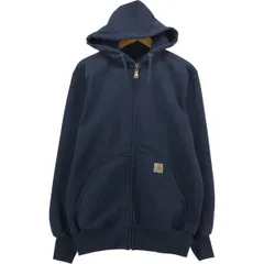 古着 カーハート Carhartt ORIGINAL FIT スウェットフルジップパーカー メンズS相当/eaa578114