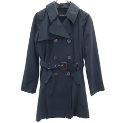 マックスアンドコー トレンチコート 38 ネイビー MAX&CO レディース 古着 【240227】のサムネイル