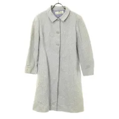 バレンシアガ 90s 日本製 オールド ステンカラーコート 38 ライトブルー BALENCIAGA レディースのサムネイル