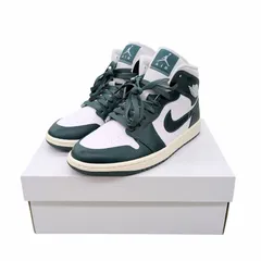 未使用品 Nike Women's Air Jordan 1 Mid Green ナイキ ウィメンズ エアジョーダン1 ミッド グリーン BQ6472-133 サイズ 25