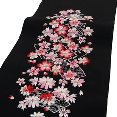 華やかな刺繍半衿【ms0974】