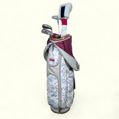 レディース：ほぼ未使用】ALOHA ARNNEY キャディバッグ(劣化あり