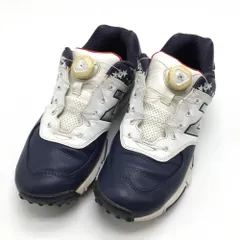 ★特価★ニューバランスゴルフ ゴルフシューズ ネイビー×白 MGB574US BOA 星条旗柄 メンズ 25.5 ゴルフウェア New Balance