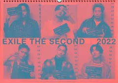 【中古】カレンダー EXILE THE SECOND 2022年 壁掛けカレンダー