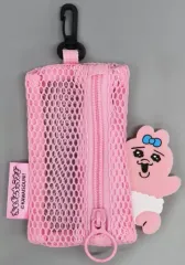 【中古】バッグ 12.おぱんちゅうさぎ メッシュ小物入れ 「サンリオ当りくじ おぱんちゅうさぎ 当りくじ」