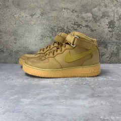 ナイキ　エアフォース1ミッド　DJ9158-200 中古品 NIKE AIR FORCE 1 MID '07 WB FLAX/WHEAT-GUM LIGHT BROWN-BLACK