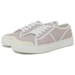 BOTTEGA VENETA ボッテガヴェネタ スニーカー イントレチャート ピンク 37.5(24.5cm)  ローカット パイピング バイカラー レースアップ レザー シューズ 靴【レディース】のサムネイル