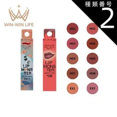 種類2：M04ゴーストムーン ネコポス速達！ケイト リップモンスター スフレマット リップカラー 10色 NEW COLOR 淡く儚げな限定カラー登場 浮遊モンスター マット感 軽やか 落ちにくい 長時間持続 乾燥しにくい リップグロス 口紅 メイクアップ 基