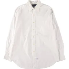 古着 ラルフローレン Ralph Lauren POLO by Ralph Lauren 長袖 コットンシャツ メンズL相当/eaa548373
