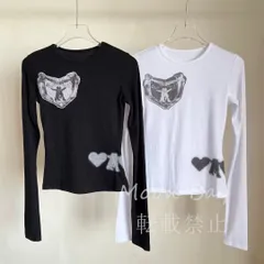 新品未使用 韓国 y2k  Open YY(オープンワイワイ) Tシャツ 長袖