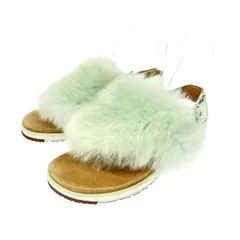 UGG アグ サンダル/ホリー 表記サイズ:23 シープスキン/ミントグリーン    グリーン レディース / 240001158477