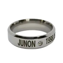【数量限定】[Fangoods] BE:FIRST リング ビーファースト メンバー大集合 名前 誕生日刻印 指輪 be first グッズ 記念日 ネックレス 黒紐付き 応援グッズ レディース メンズプレゼント アクセサリー シンプル オシャレ アレルギー