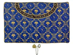 【中古】抱き枕カバー・シーツ・ブランケット オクタヴィネル寮 ブルームバースデー ローブ風ブランケット 「ディズニー ツイステッドワンダーランド プレミアムバースデー2023 POP UP SHOP in アニメイト」