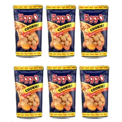 EGG-O COOKIES 100g x6pc - エッグ オー クッキー 6個セット - galletas de vainilla