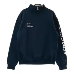 【美品】FR2 ゴルフ サークルロゴ ハーフジップスウェット 刺繍ロゴ 即完売品 FR2ゴルフトレーナーハーフジップ即完売品サークルロゴ
