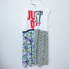 YEAH RIGHT!! ニョロリ リメイクロングワンピース 半袖ワンピース YEAH RIGHT!! ニョロリ リメイクロングワンピース 半袖ワンピース