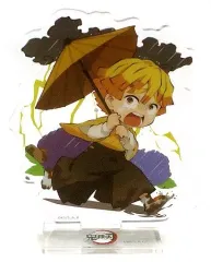 【中古】アクリルスタンド・アクリルパネル 我妻善逸 「鬼滅の刃 ufotable cafe 梅雨イベント 描き下ろしランダムアクリルスタンド Aグループ」