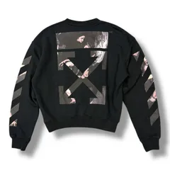 早い者勝ち　Off-White オフホワイト　黒　スウェット 楽天市場】オフホワイト OFF-WHITE トレーナー スウェット