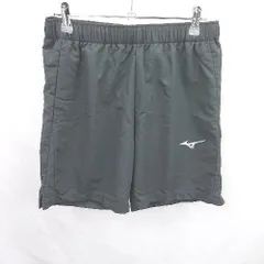 ◇ ◎ ●未使用● Θ MIZUNO ミズノ ワンポイント ハーフ パンツ サイズM ブラック メンズ E  【1506180006508】